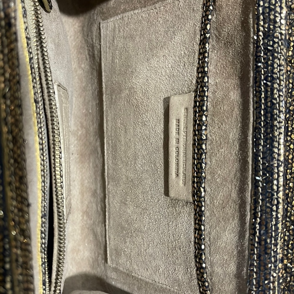 Authentic Nancy Gonzalez Gold Python Crossbody | Great Condition - Picture 10 of 10
